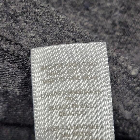 Alternative Earth Gray Heather Shirt Sporty V-Neck Short Sleeves Women's Medium - Picture 10 of 10